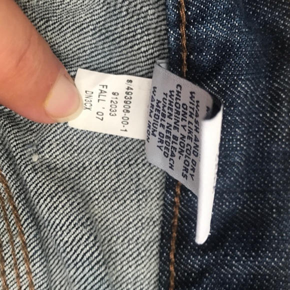 Vintage GAP Denim Mini Skirt Women’s XS 2 0 Blue Jean Skirt Vintage 2007 - Picture 5 of 5